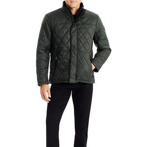 TUMI Quilted Faux Shearling-Lined Jacket